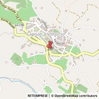 Mappa SS158, 11, 81014 Capriati a Volturno, Caserta (Campania)