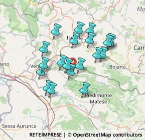 Mappa 81010 Gallo Matese CE, Italia (12.878)