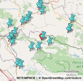 Mappa 81010 Gallo Matese CE, Italia (10.2985)