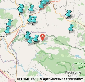 Mappa 81010 Gallo Matese CE, Italia (10.6795)