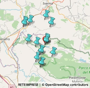 Mappa 81010 Gallo Matese CE, Italia (5.915)