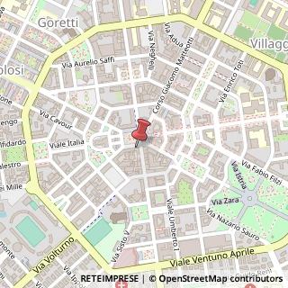 Mappa Piazza del Popolo, 12, 04100 Latina, Latina (Lazio)