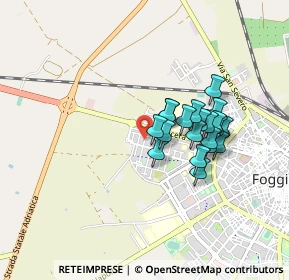 Mappa Via Michele Carchia, 71122 Foggia FG, Italia (0.724)