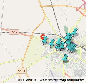 Mappa Via Michele Carchia, 71122 Foggia FG, Italia (2.175)