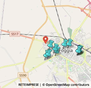 Mappa Via Michele Carchia, 71122 Foggia FG, Italia (2.00818)