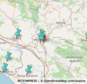 Mappa Strada di Bonifica Venticinque, 86079 Venafro IS (34.093)