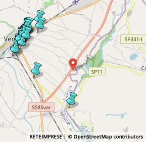 Mappa Strada di Bonifica Venticinque, 86079 Venafro IS (3.268)