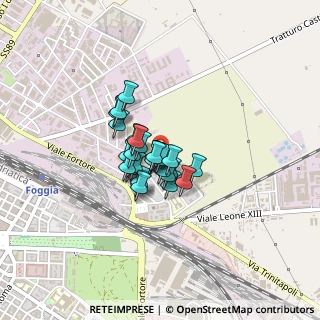Mappa Via Pietrantonio Loffredo, 71121 Foggia FG, Italia (0.24643)