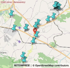 Mappa SS 17 S.s. 87 Km 118 130, 86019 Vinchiaturo CB, Italia (2.503)
