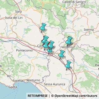 Mappa Cervaro, 03044 Cervaro FR, Italia (8.74182)