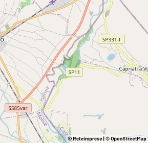 Mappa Via pontereale, 81010 Venafro IS, Italia (2.39167)