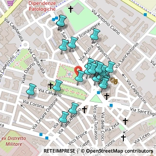 Mappa Via San Giovanni Rotondo, 71121 Foggia FG, Italia (0.1)