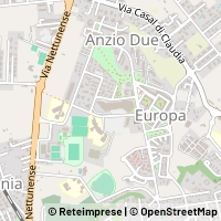 Mapa Anzio