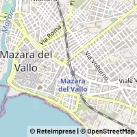 Mapa Mazara del Vallo