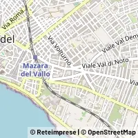 Map Mazara del Vallo
