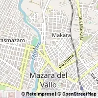 Map Mazara del Vallo