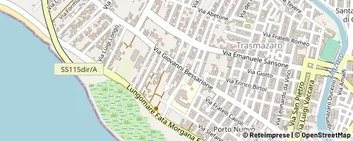 Mappa Mazara del Vallo