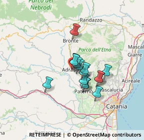 Mappa Via Camillo Prampolini, 95031 Adrano CT, Italia (9.91333)