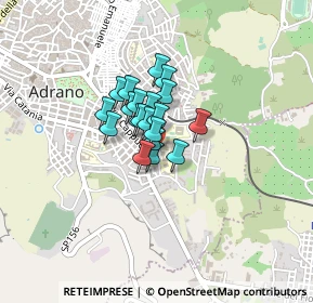 Mappa Via Camillo Prampolini, 95031 Adrano CT, Italia (0.248)