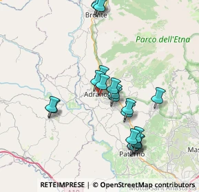 Mappa Via Camillo Prampolini, 95031 Adrano CT, Italia (8.223)