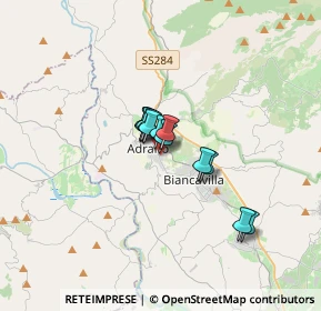 Mappa Via Camillo Prampolini, 95031 Adrano CT, Italia (2.07083)