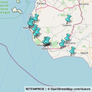 Mappa Via Livorno, 91026 Mazara del Vallo TP, Italia (13.666)