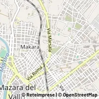 Karta Mazara del Vallo