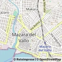 Karta Mazara del Vallo