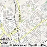 Map Mazara del Vallo