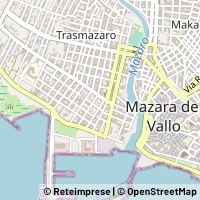 Map Mazara del Vallo
