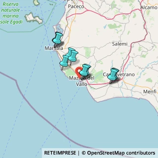 Mappa Via del Carabiniere, 91026 Mazara del Vallo TP, Italia (11.36833)