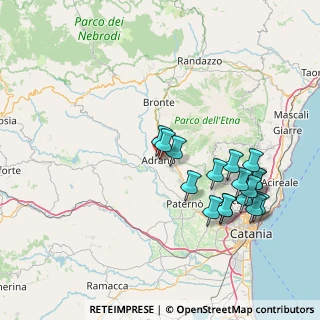 Mappa Via G. Calcagno, 95031 Adrano CT, Italia (17.77941)