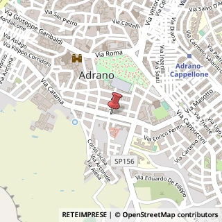 Mappa Via Po, 1, 95031 Adrano, Catania (Sicilia)