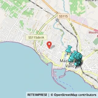 Mappa Via del Finanziere, 91026 Mazara del Vallo TP, Italia (1.47143)