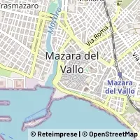 Map Mazara del Vallo