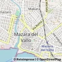 Karte Mazara del Vallo