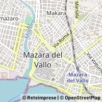 Map Mazara del Vallo