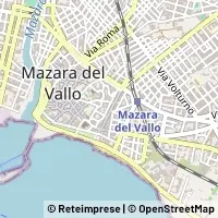 Kartta Mazara del Vallo