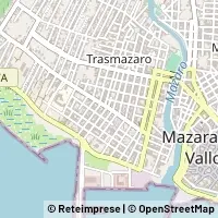 Map Mazara del Vallo
