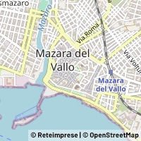 Kartta Mazara del Vallo