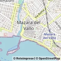 Karte Mazara del Vallo