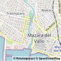 Map Mazara del Vallo