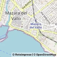 Kaart Mazara del Vallo