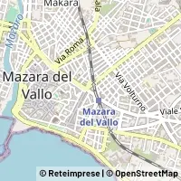 Map Mazara del Vallo