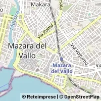 Hartă Mazara del Vallo
