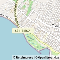 Map Mazara del Vallo