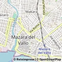 Map Mazara del Vallo