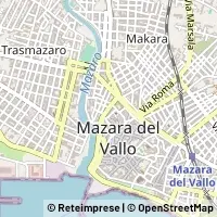 Mapa Mazara del Vallo