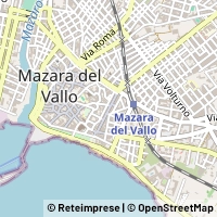 地図 Mazara del Vallo