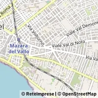 Karte Mazara del Vallo